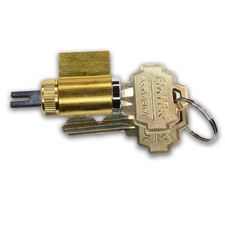 Emtek Deadbolt Double Inside Cylinder for US26, US14, US15, US15A, TWB, SWS and SS Finishes CY4-PSCHCTIS5-US26